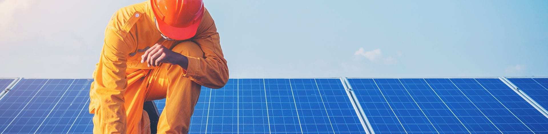 Installation of an on-site renewable energy solution